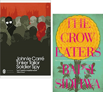 The crow eaters and Tinker Tailor Soldier Spy front covers