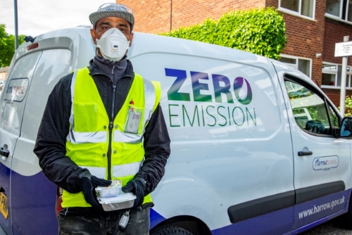Climate change zero emissions van