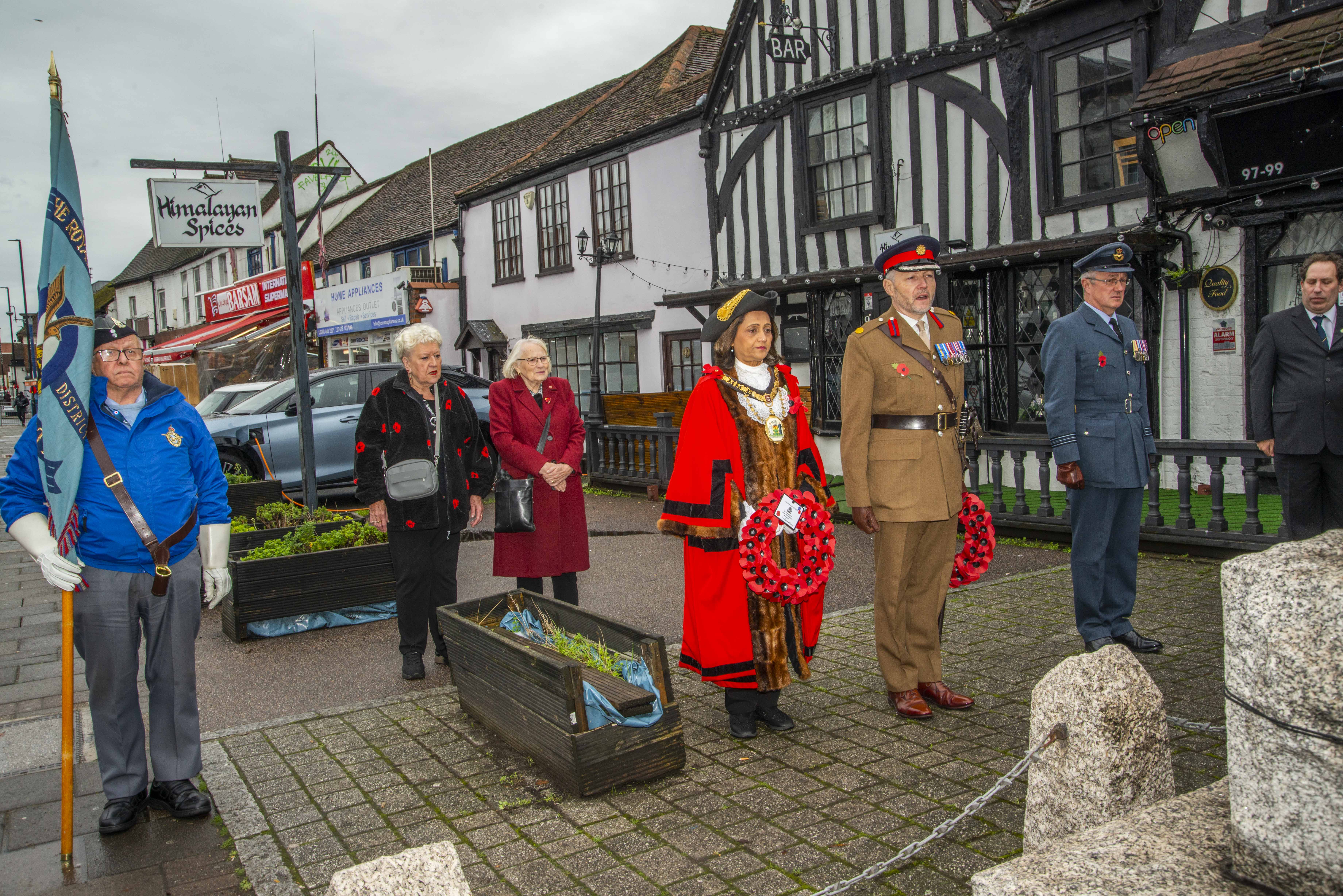 wreath laying