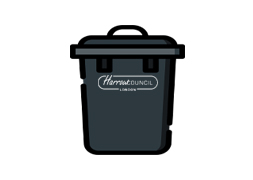 Food waste caddy icon