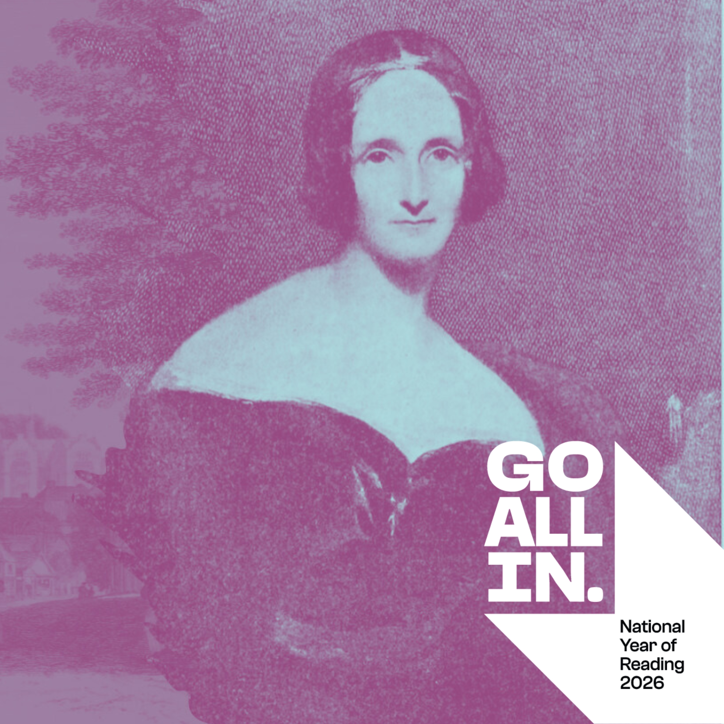 image of Mary Shelley, author of Frankenstein.