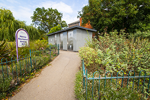Harrow recreation ground, former toilet block