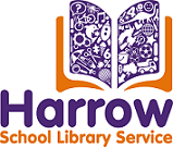 Image showing the logo for the Harrow School Library Service