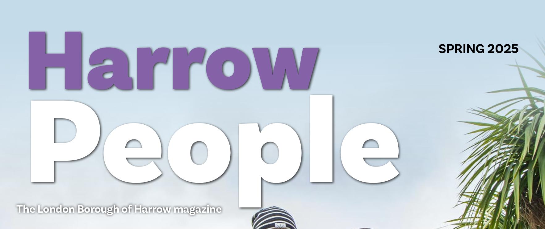 Harrow people cover spring 2025