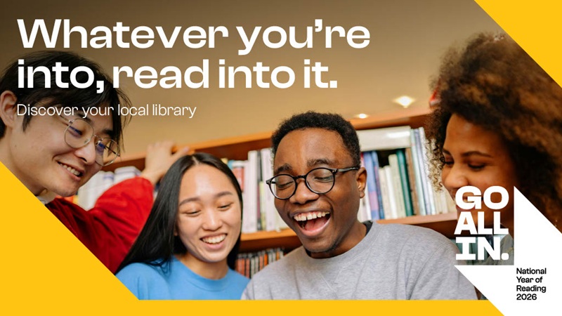 National Year of Reading 2026 promotional banner