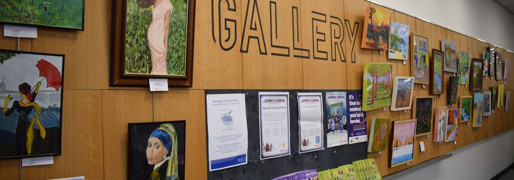 Stanmore library display space