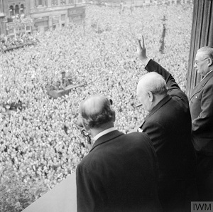 Image showing VE Day celebrations