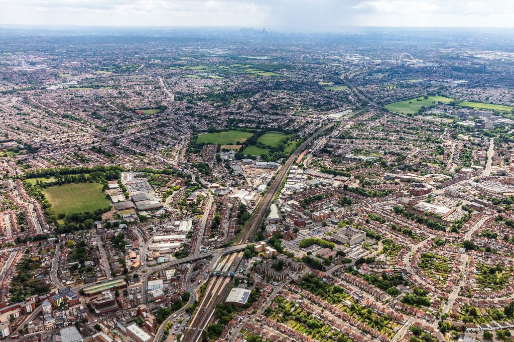 View over strategic sites