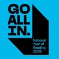 National Year of Reading Go All In logo